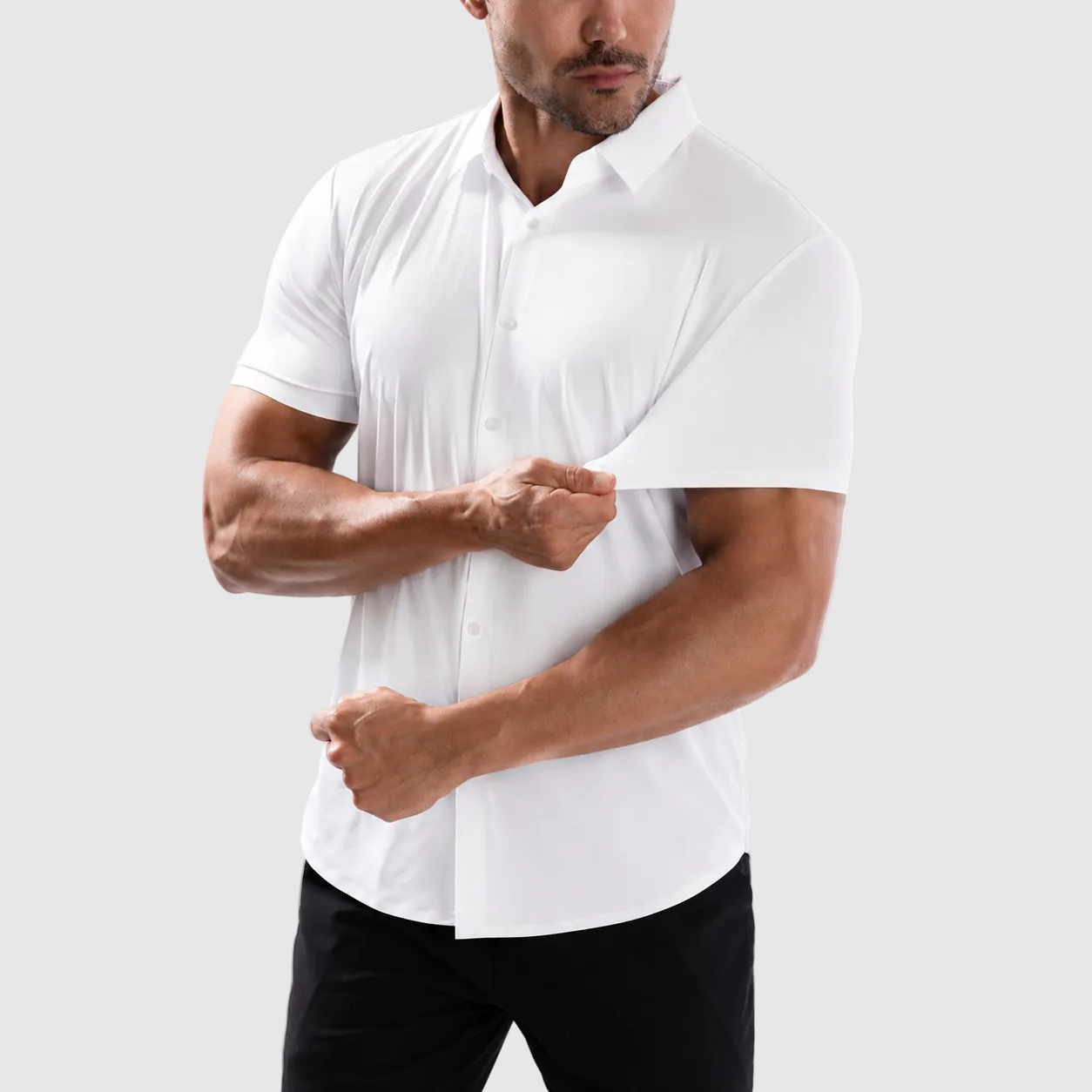 Oak & Weston Muscle Stretch Shirt