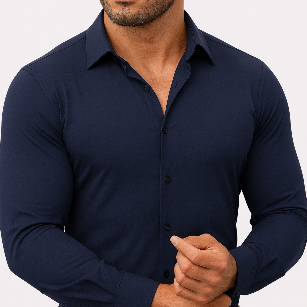 Oak & Weston Men's Stretch Dress Shirt