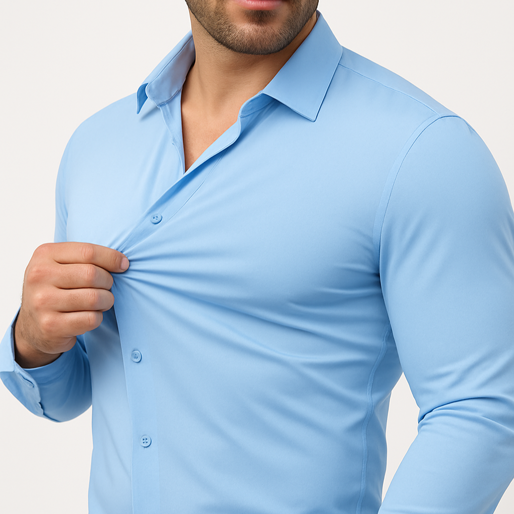 Oak & Weston Men's Stretch Dress Shirt