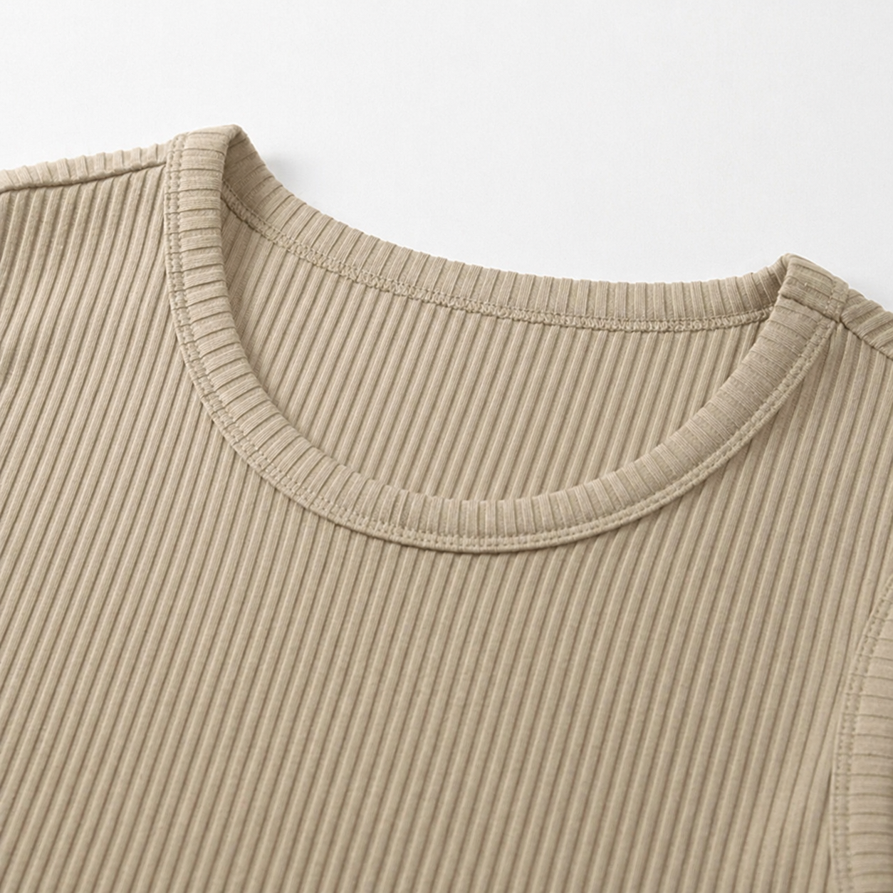Slim Fit Ribbed Tank Top