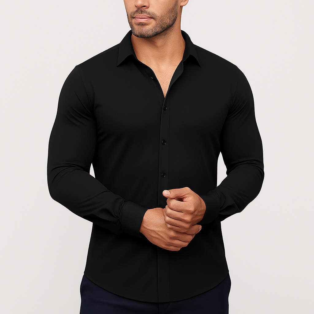 Oak & Weston Men's Stretch Dress Shirt