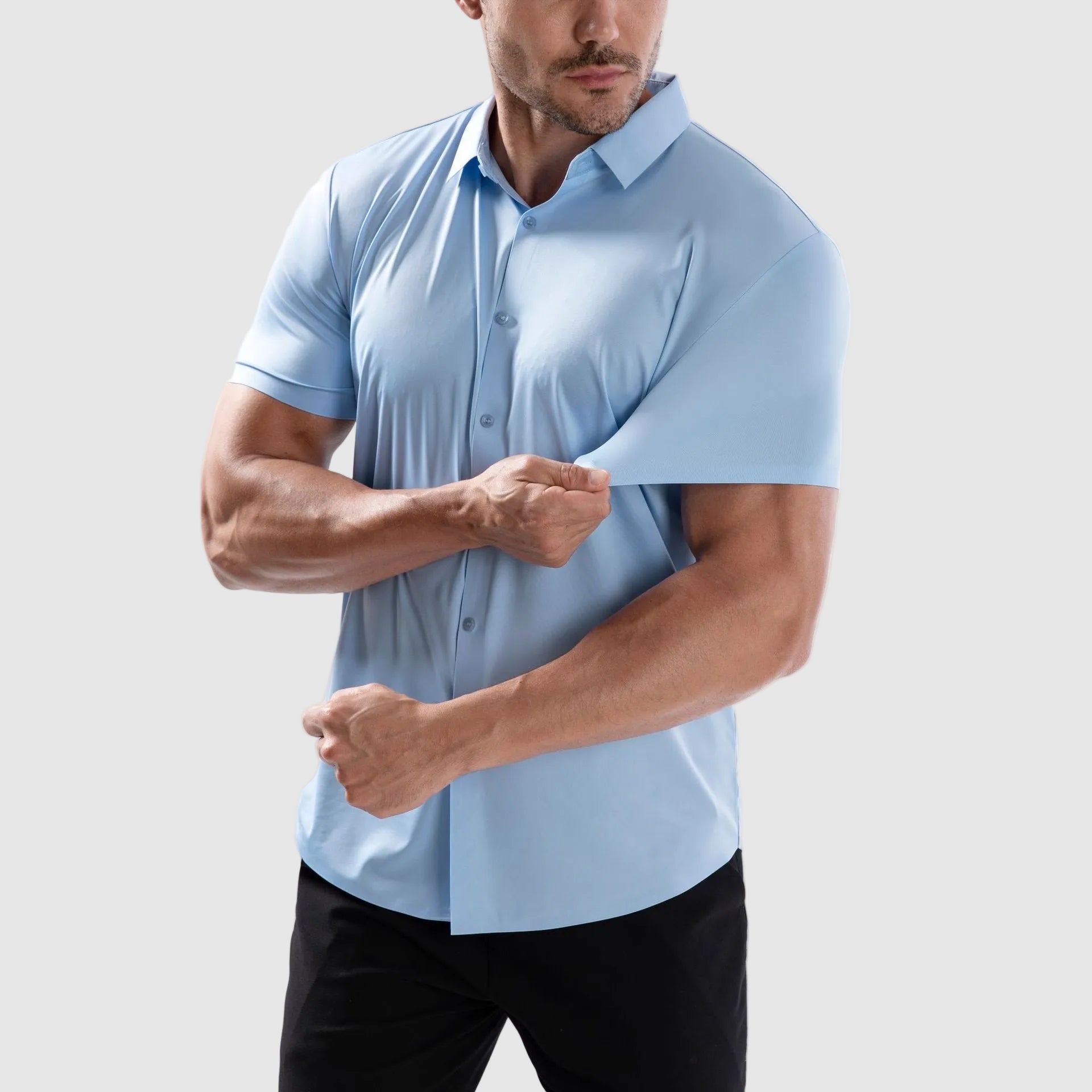 Oak & Weston Muscle Stretch Shirt