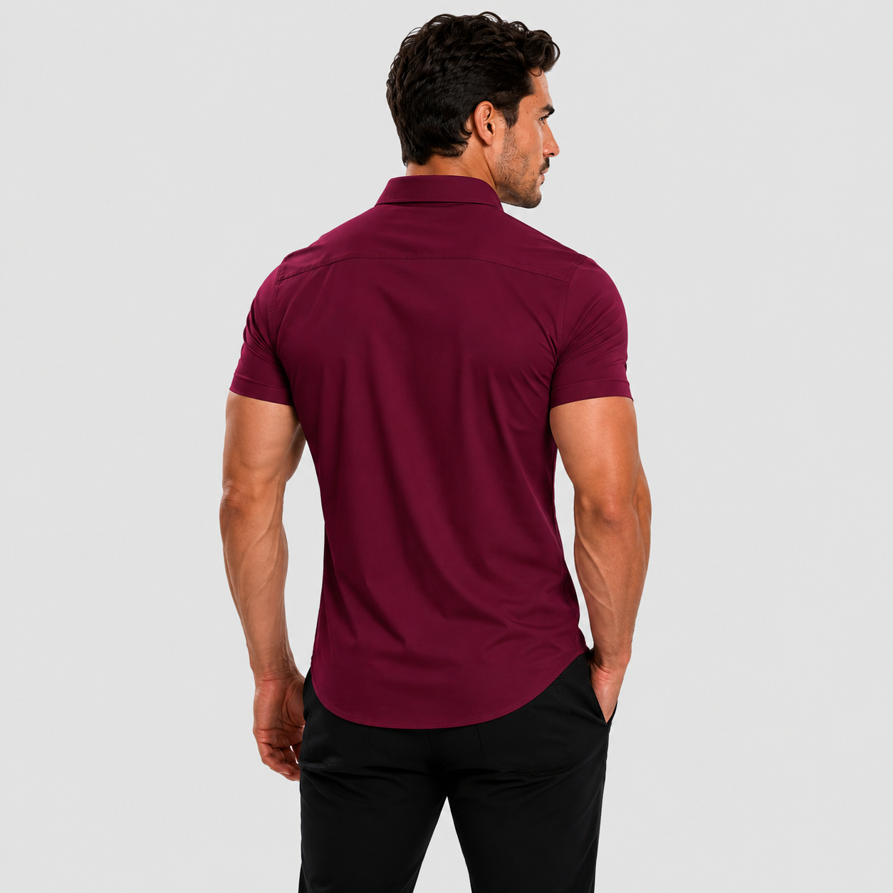 Oak & Weston Muscle Stretch Shirt