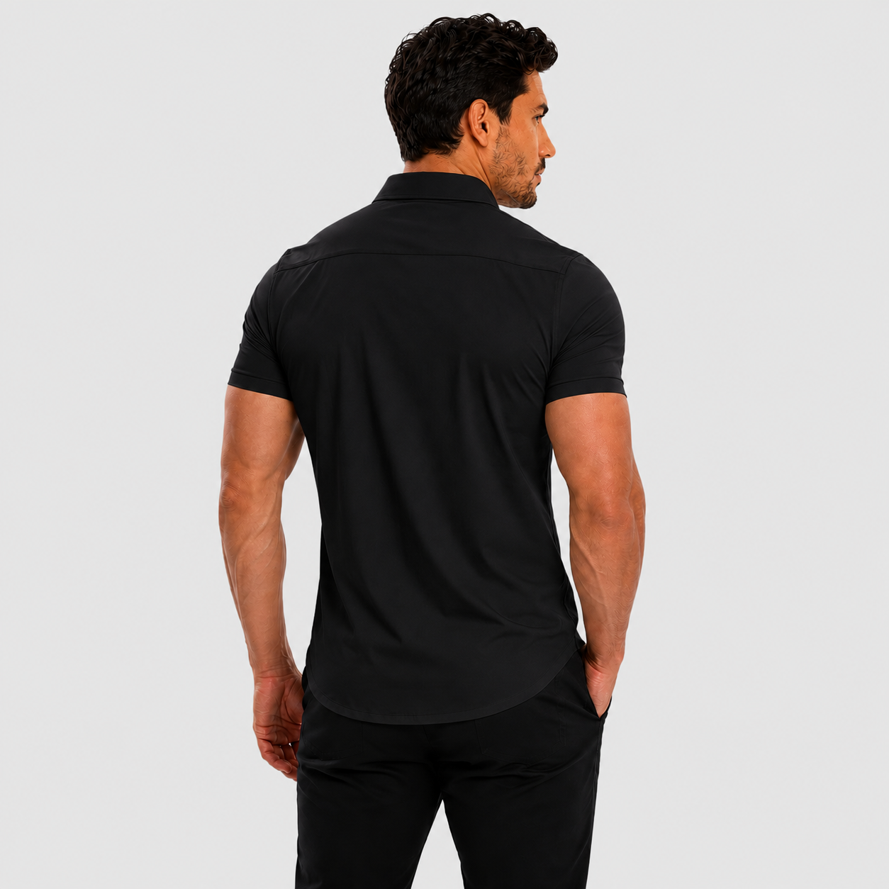 Oak & Weston Muscle Stretch Shirt