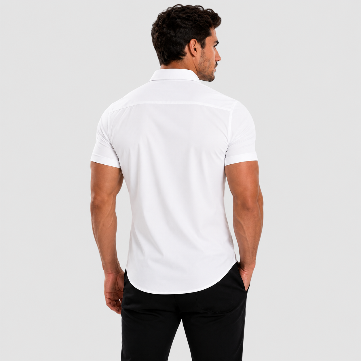 Oak & Weston Muscle Stretch Shirt