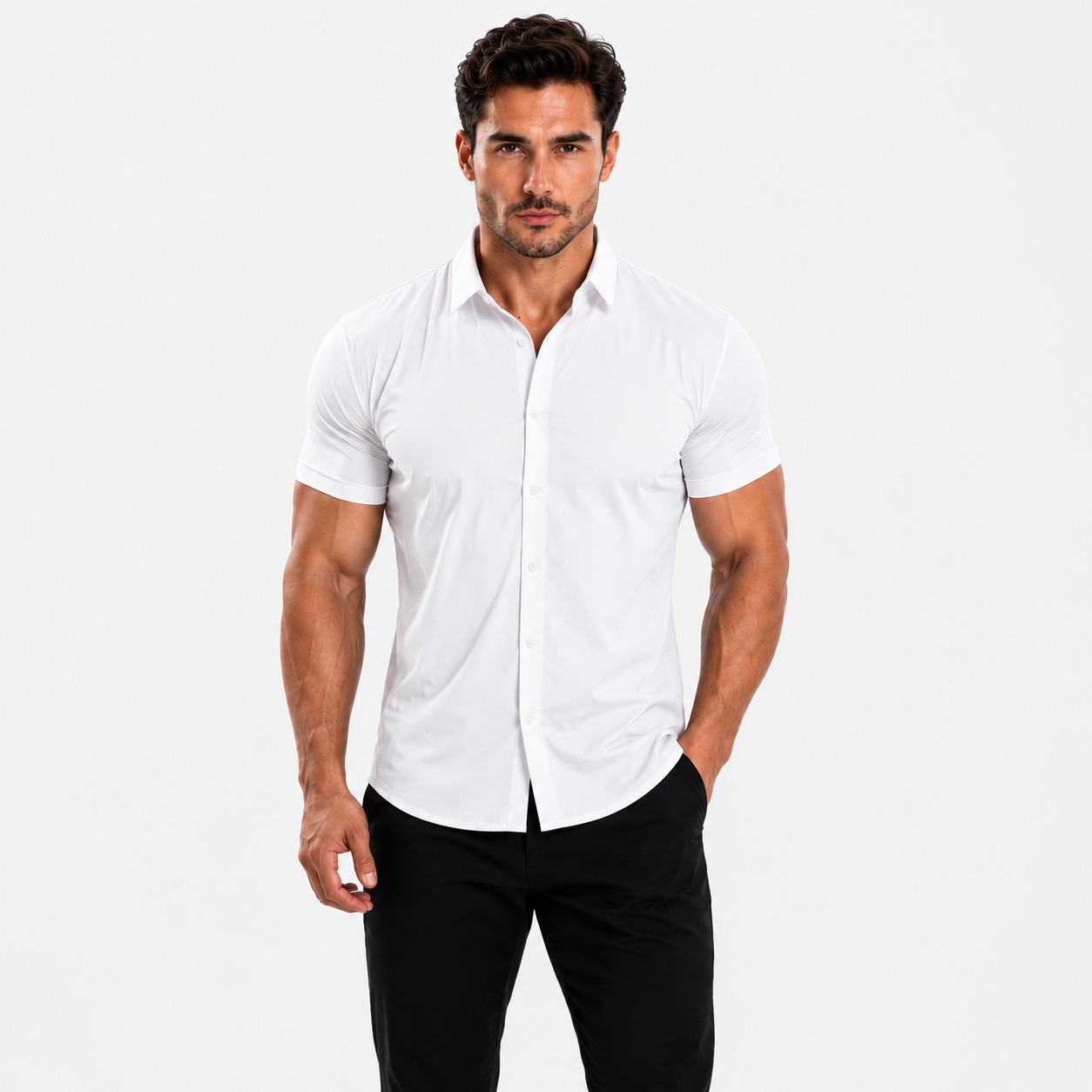 Oak & Weston Stretch Shirt – 3 Pack