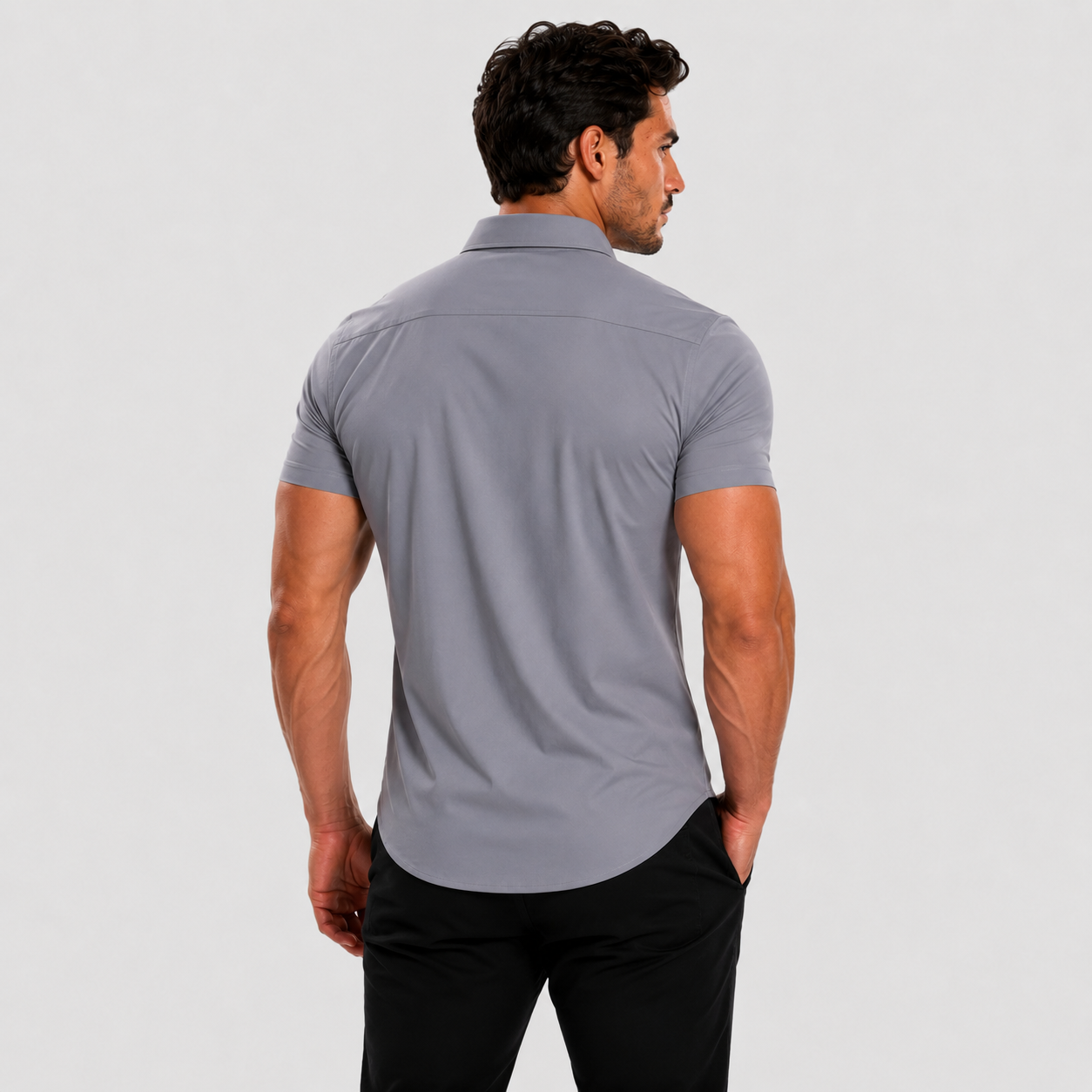 Oak & Weston Muscle Stretch Shirt