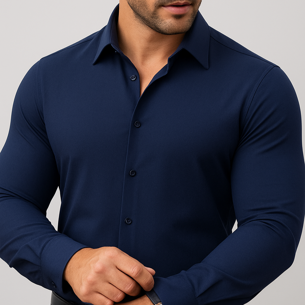 Oak & Weston Men's Stretch Dress Shirt